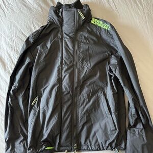 Mens Superdry Windcheater Black M